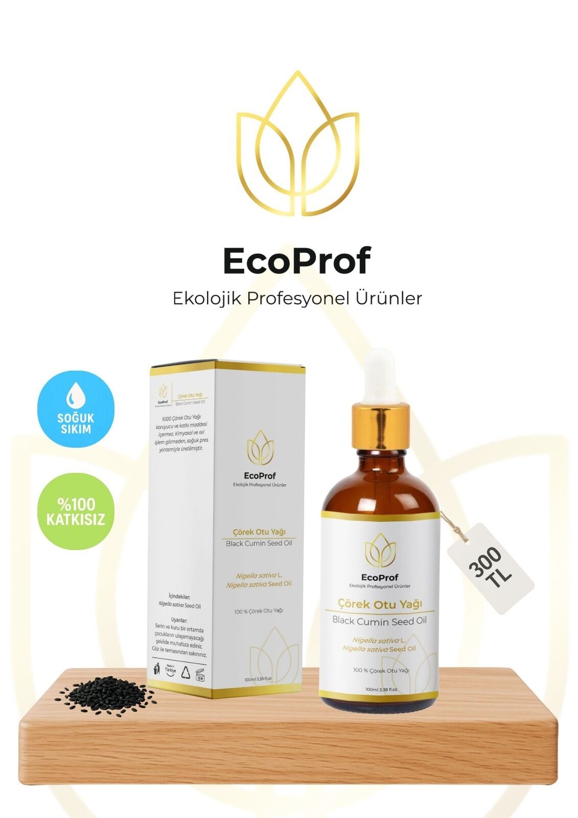 Çörekotu Yağı 100 ml.