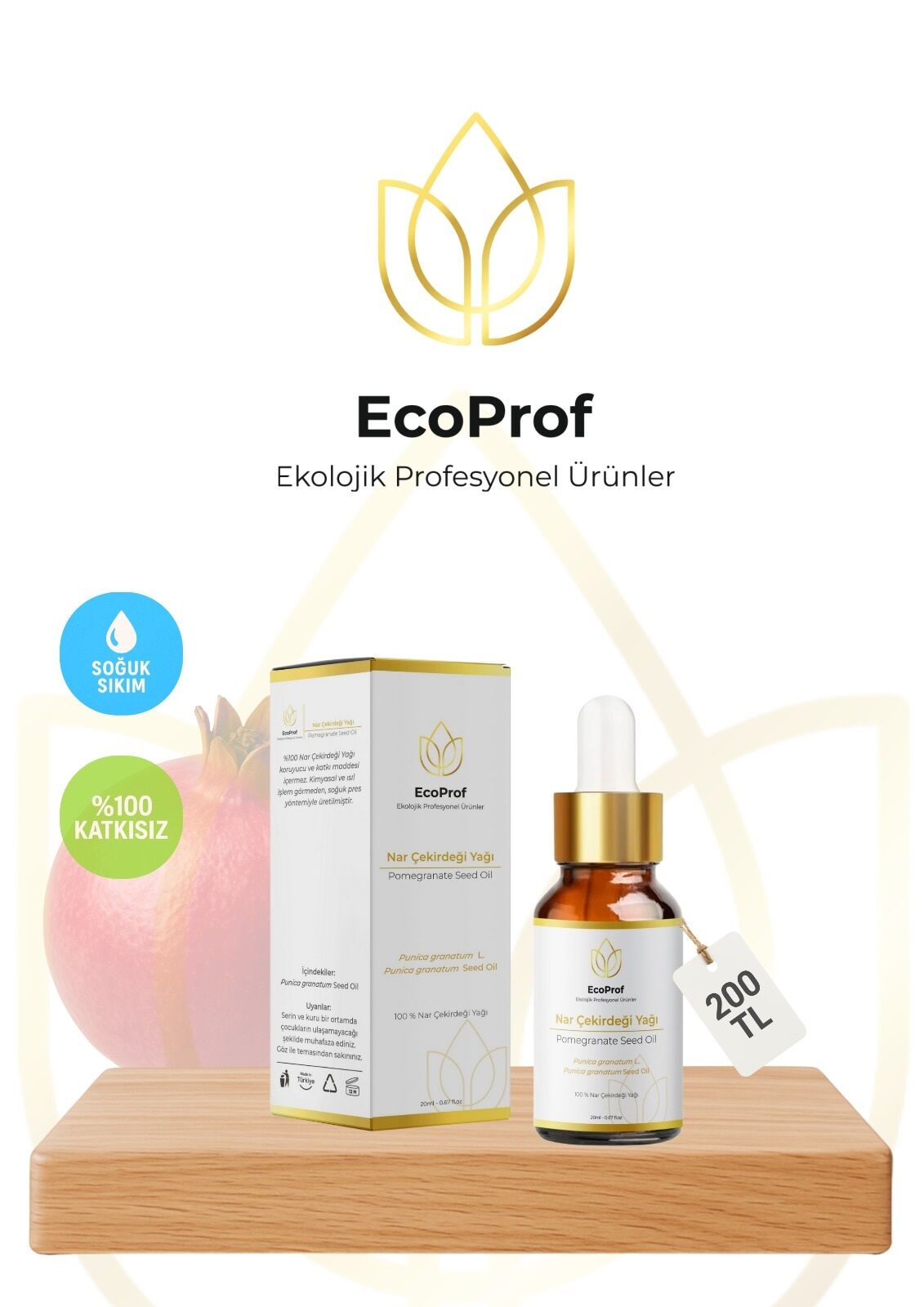 Nar Çekirdeği Yağı 20ml.